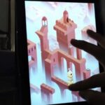 Video game art in writing on TV
